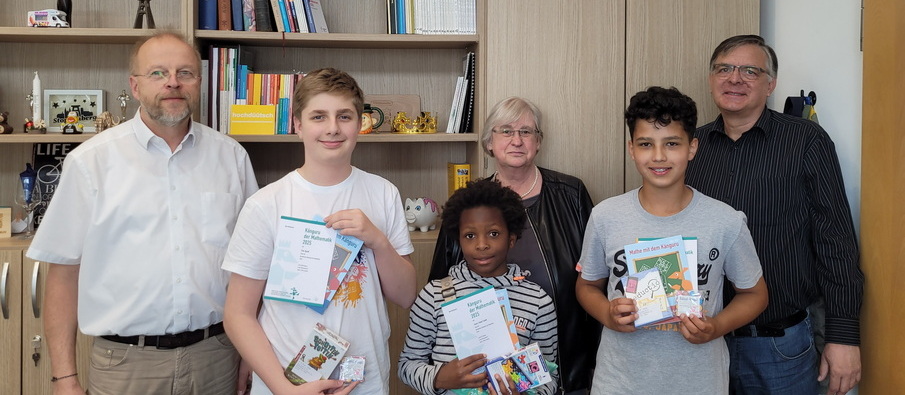 Känguru-Wettbewerb 2025  || Wer hat mitgemacht? Natürlich der Stoppenberg und dies auch erfolgreich!                 