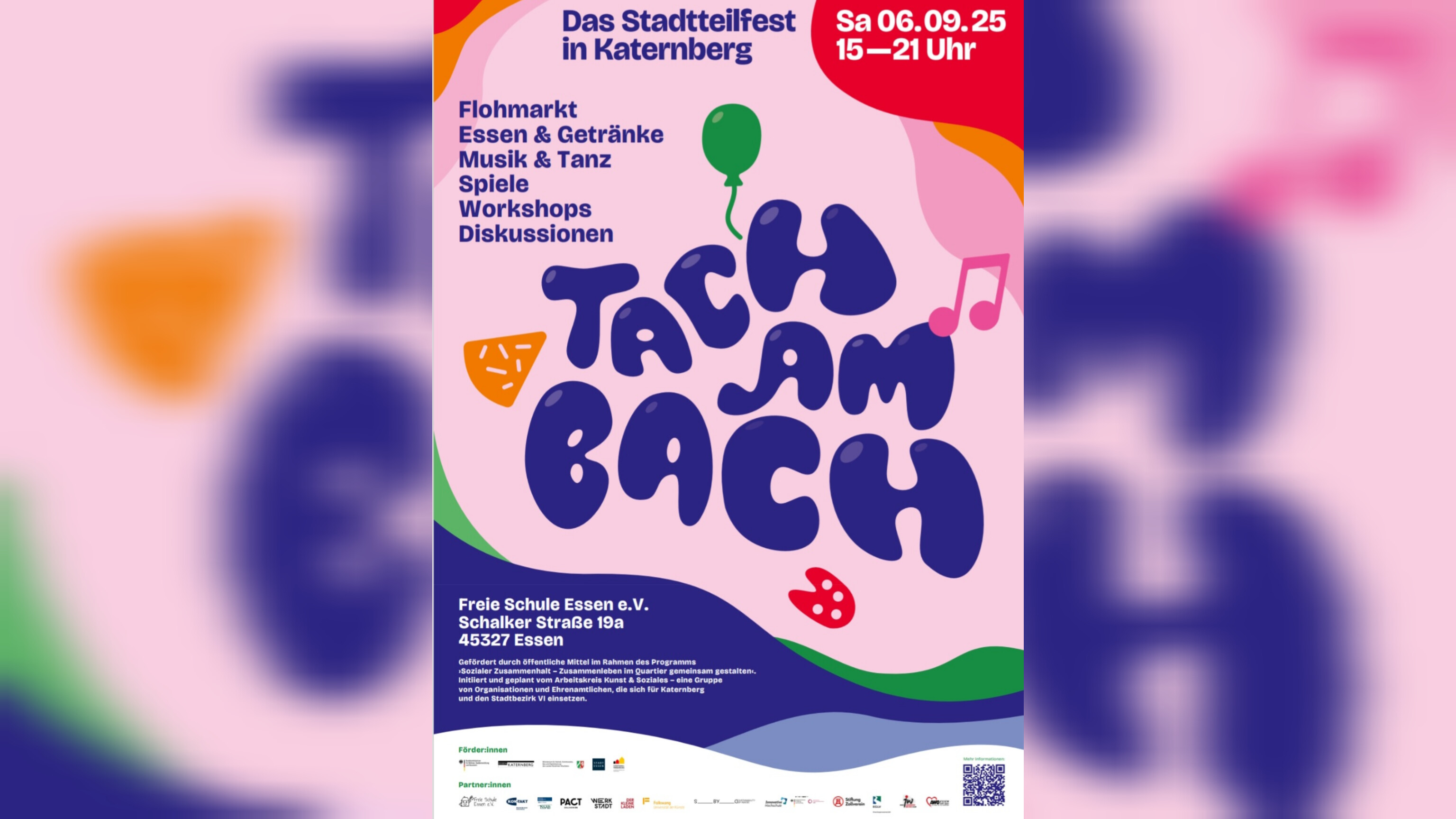 "Tach am Bach" mit unserer Big Band am kommenden Samstag. Herzliche Einladung! 