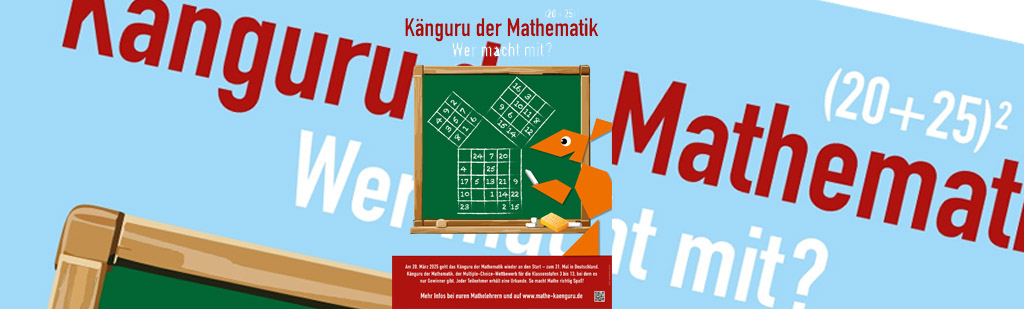 Känguru-Wettbewerb 2025 | Wer macht mit? | Natürlich der Stoppenberg!