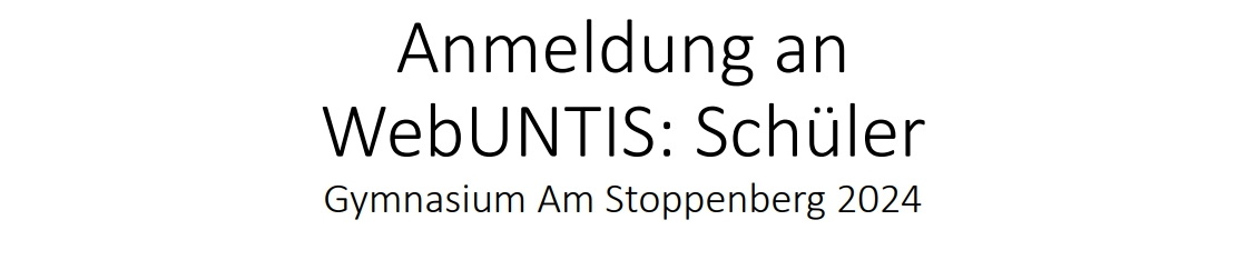 Anmeldung an Webuntis ab sofort auch für Eltern möglich!