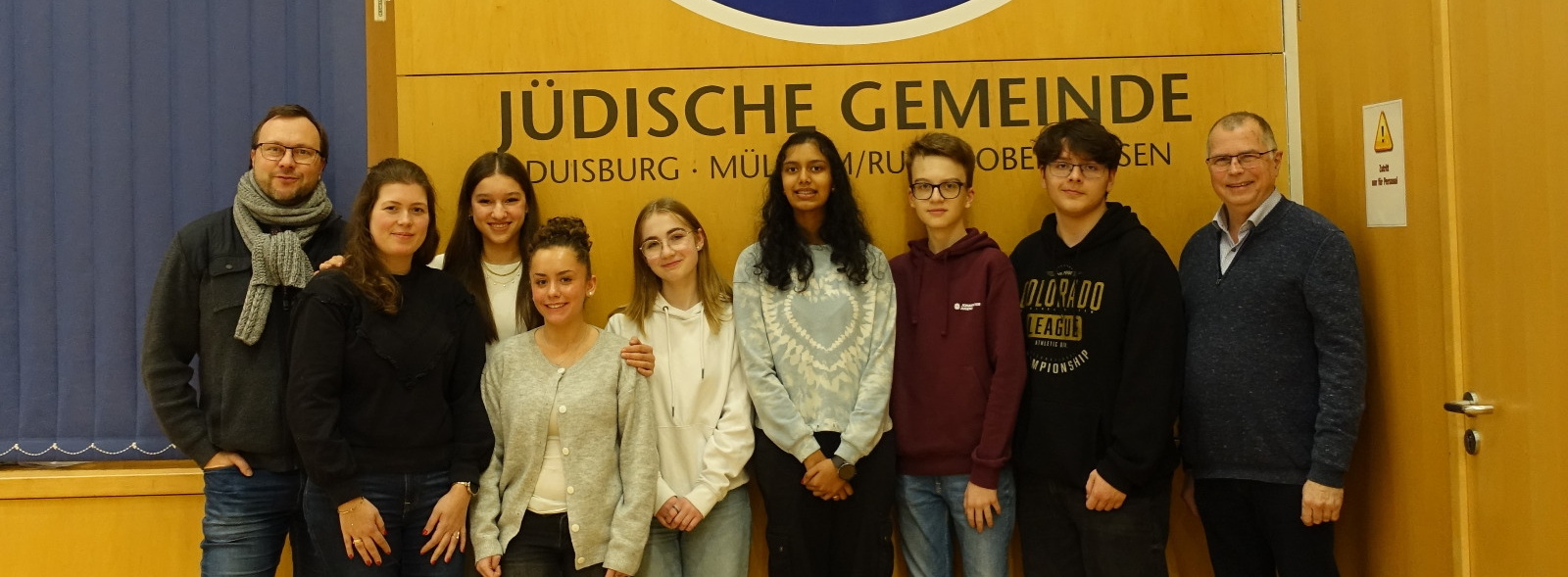 Gedenken des Holocausts in der Jüdischen Gemeinde Duisburg