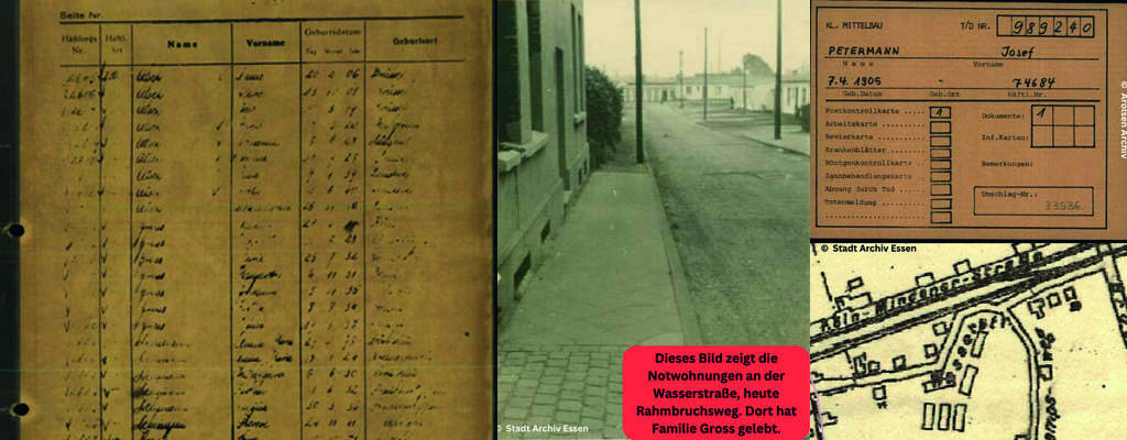 Erster Stolperstein in Stoppenberg