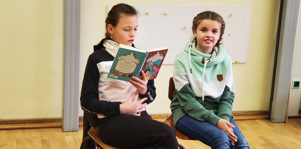 Vorlesespaß in der Tuttmann Grundschule